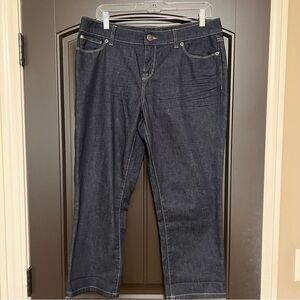 Dark Blue Cropped Jeans | The Limited | Size 10 | Good Condition - worn once